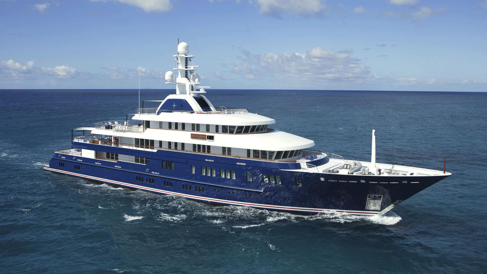 Charter Champion Captain Dominic Armistead of 75.4 Metre Bella Vita